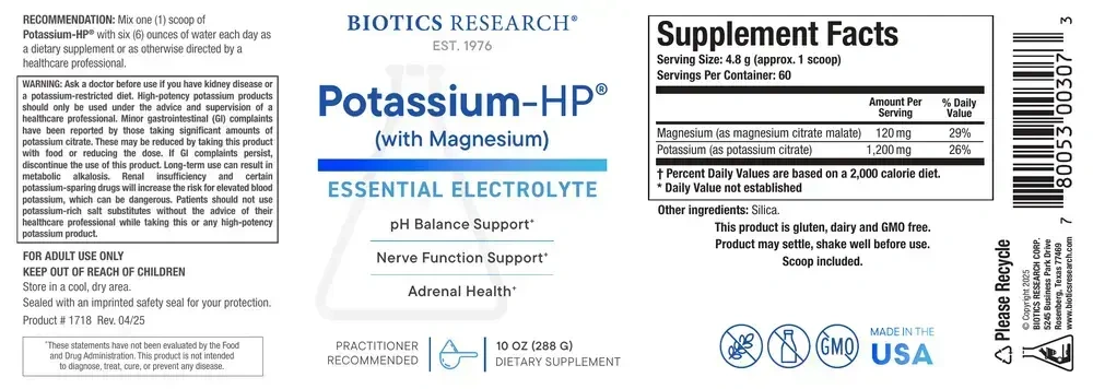 Product image for Potassium-HP® (with Magnesium).