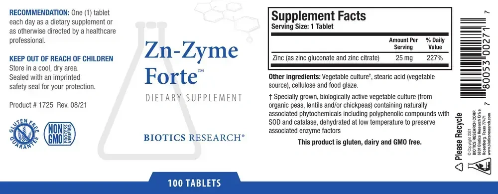 Product image for Zn-Zyme Forte™.