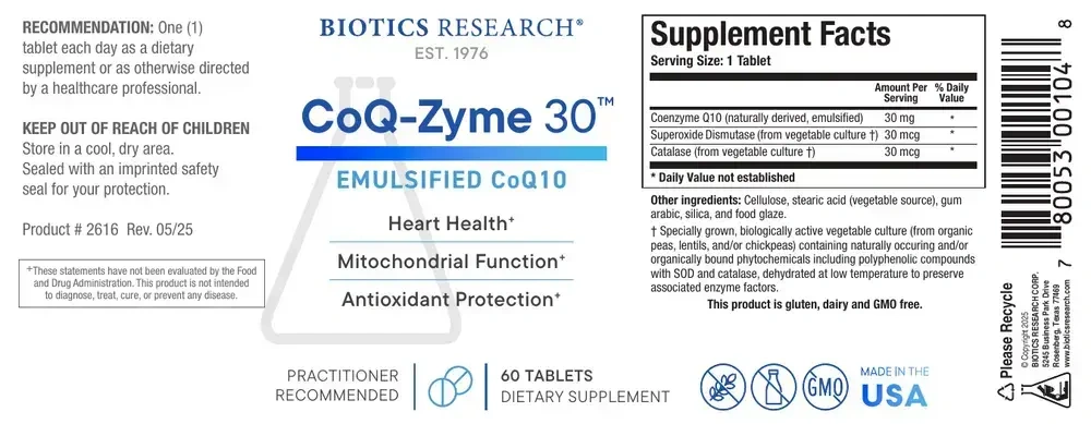 Product image for CoQ-Zyme 30™ 30mg.
