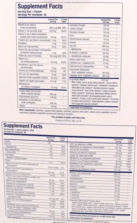 Product image for NutriClear® Plus Kit (15 Day Cleanse).