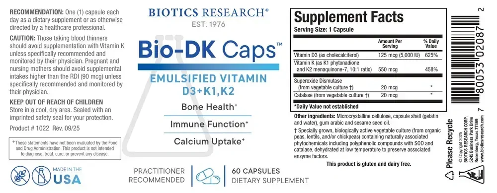 Product image for Bio-DK Caps™.