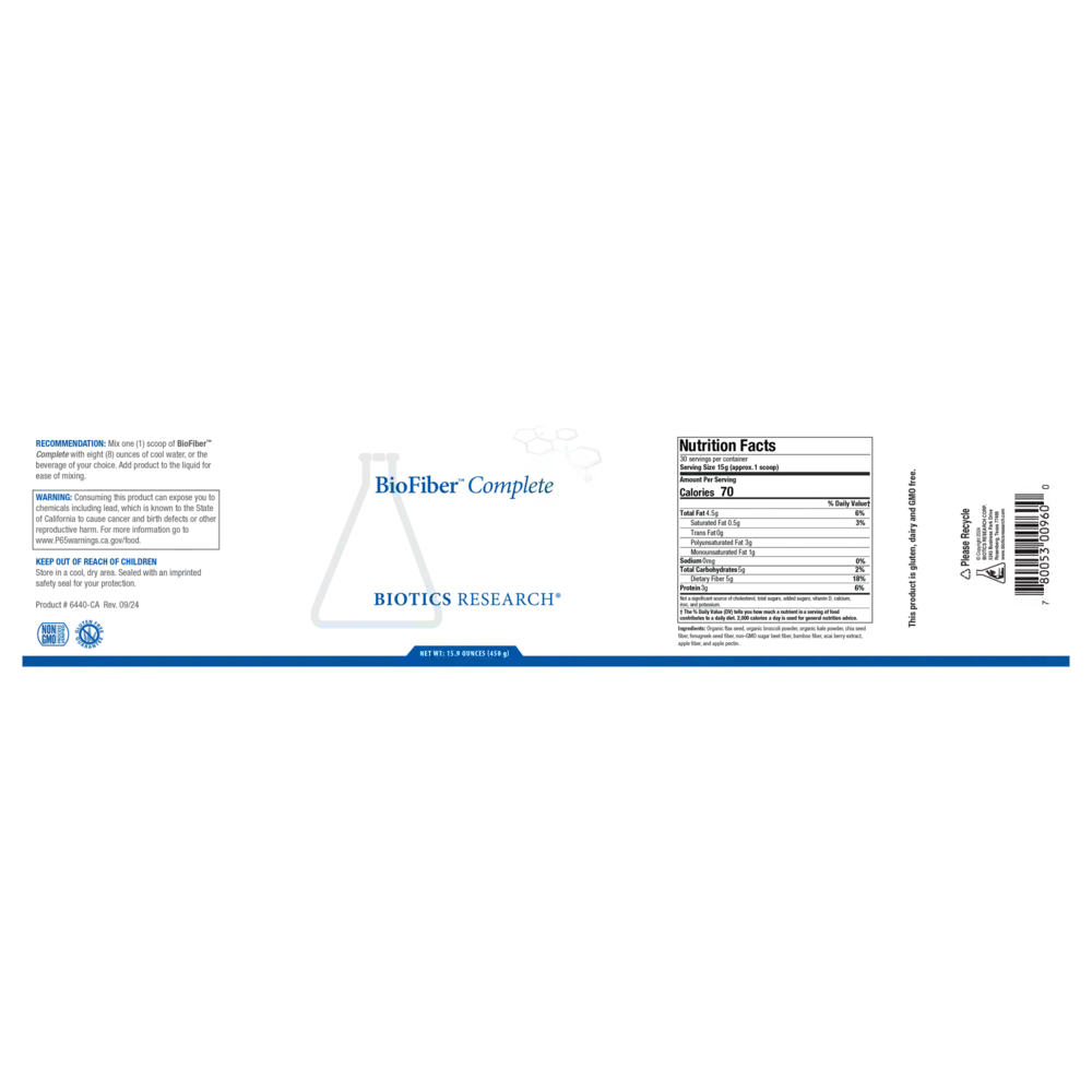 Product image for BioFiber™ Complete (California Only).