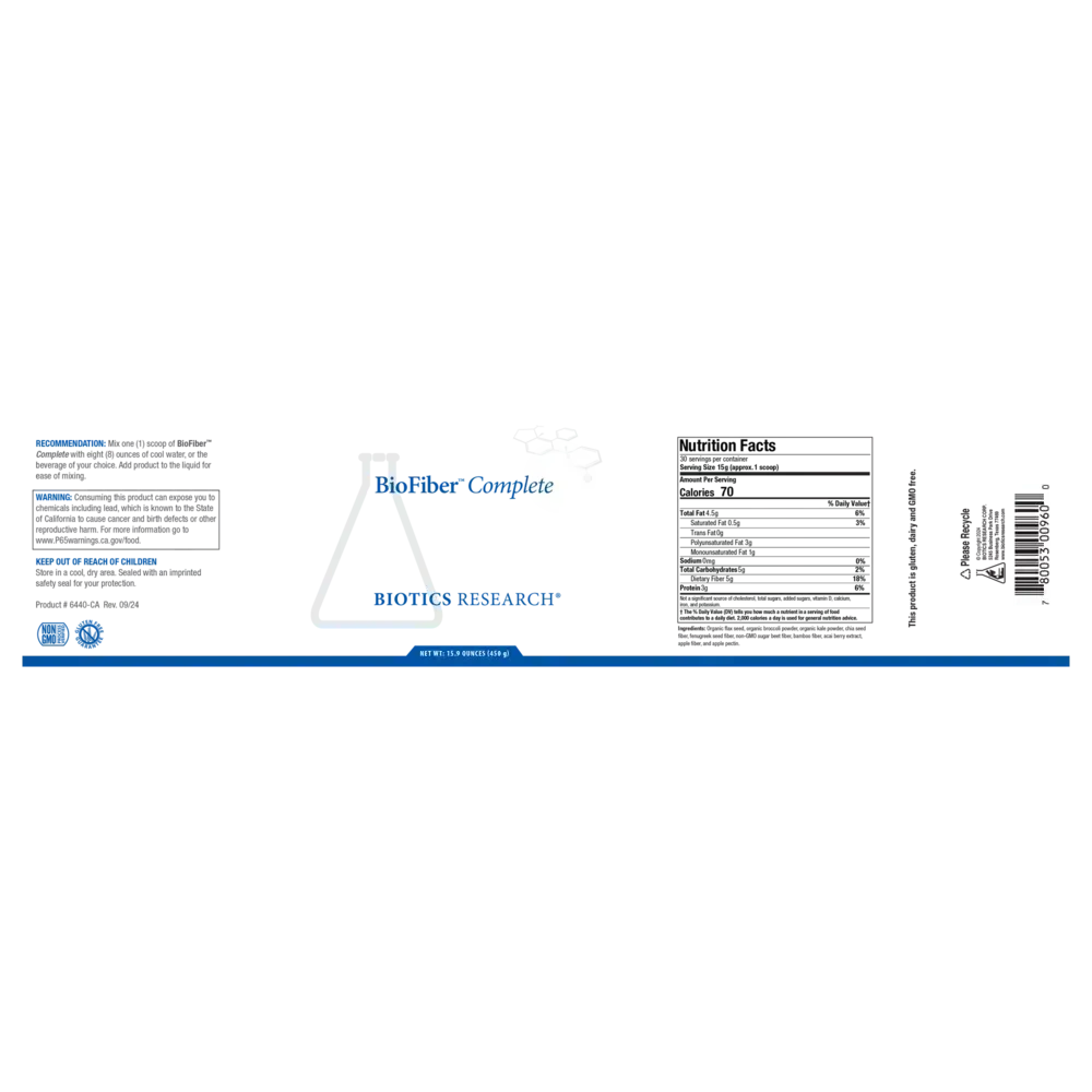 Product image for BioFiber™ Complete (California Only).