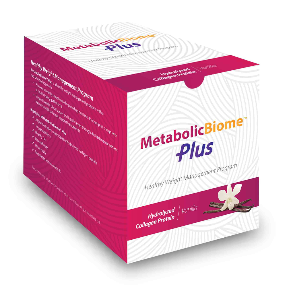 MetabolicBiome™ Plus - Hydrolyzed Collagen Protein Vanilla product image