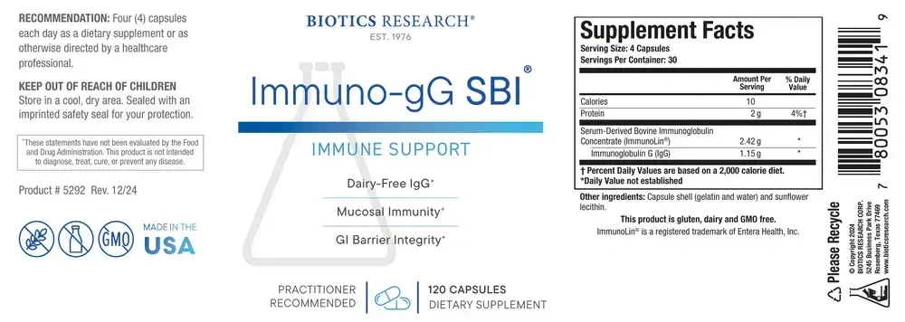 Product image for Immuno gG SBI.