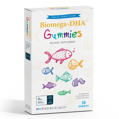 Biomega DHA Gummies (30 gummies) Product image for Biomega DHA Gummies (30 gummies). Discontinued.