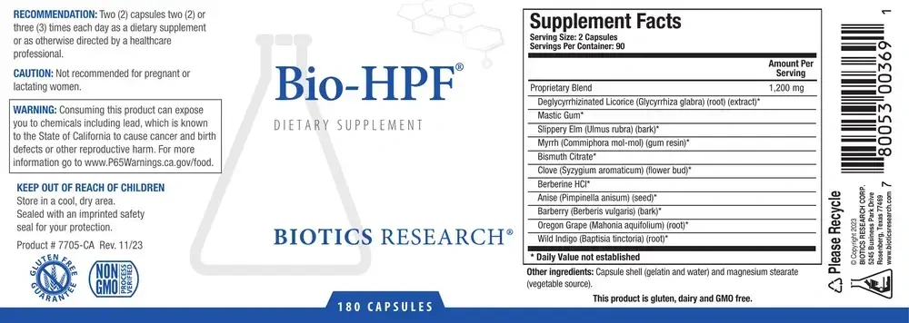Product image for Bio-HPF® (California Only).