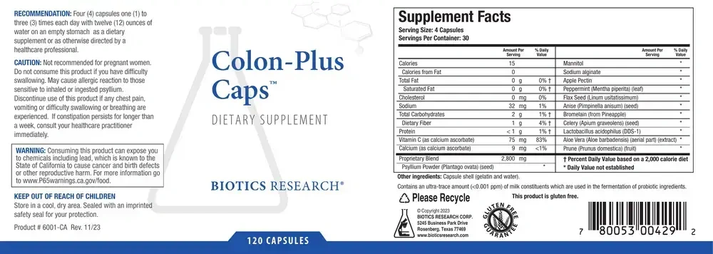Product image for Colon-Plus Caps™ (California Only).