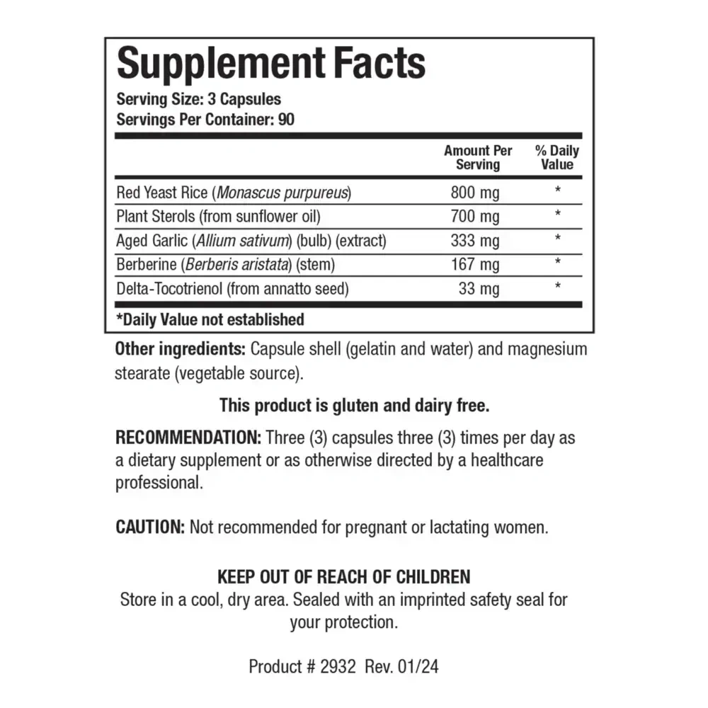 Product image for Cardio-Lipid (California Only).