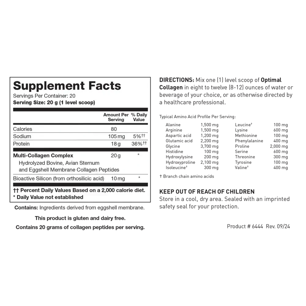 Product image for Optimal Collagen.