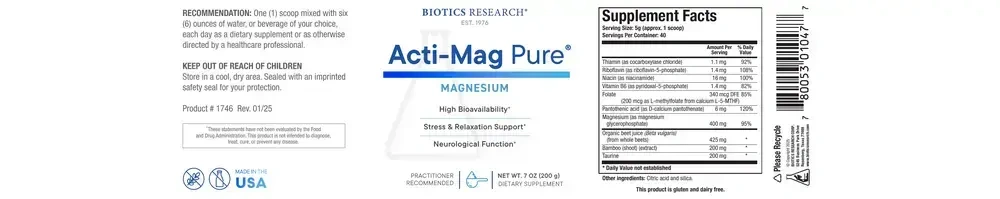 Product image for Acti-Mag Pure.
