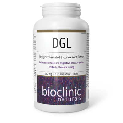 DGL (Deglycyrrhizinated Licorice) Root Extract 180 Chewables