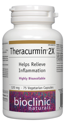 Theracurmin 2X 120mg 75 capsules
