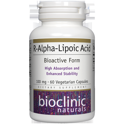 R-Alpha-Lipoic Acid Bioactive Form - 100 mg 60 capsules