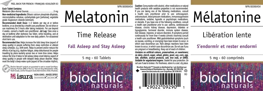 Product image for Melatonin - Time Release.