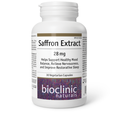 Product image for Saffron Extract 28mg (30 capsules).