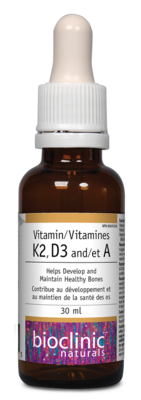 Vitamin D3, K2 and A 30 Milliliters