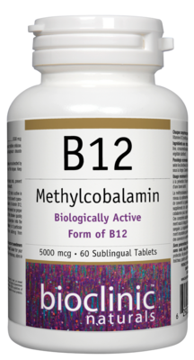 B12 Methylcobalamin 5000 mcg