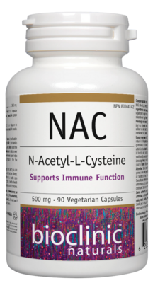 Product image for NAC - 500 mg (90 capsules).