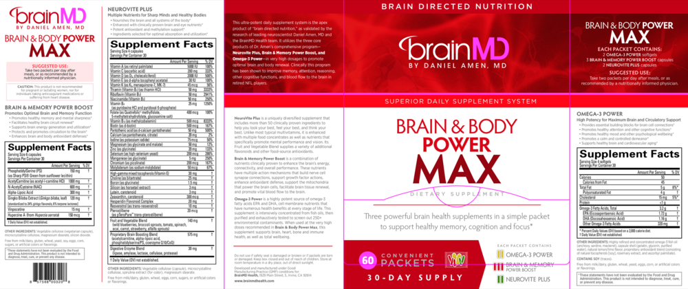 Product image for Brain &amp; Body Power Max.