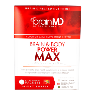 Brain & Body Power Max 60 packets