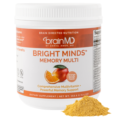 Bright Minds Memory Multi Orange Mango 153.6 Grams