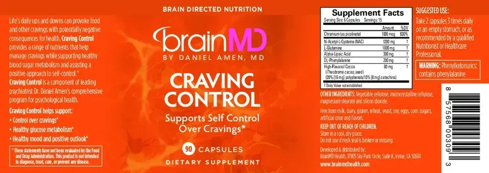 Product image for Craving Control.
