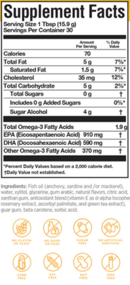 Product image for Omega-3 Power Squeeze.