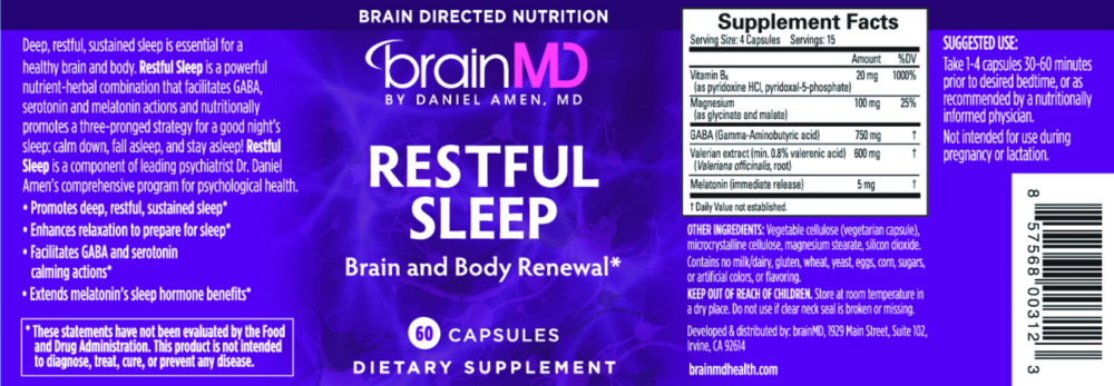 Product image for Restful Sleep.