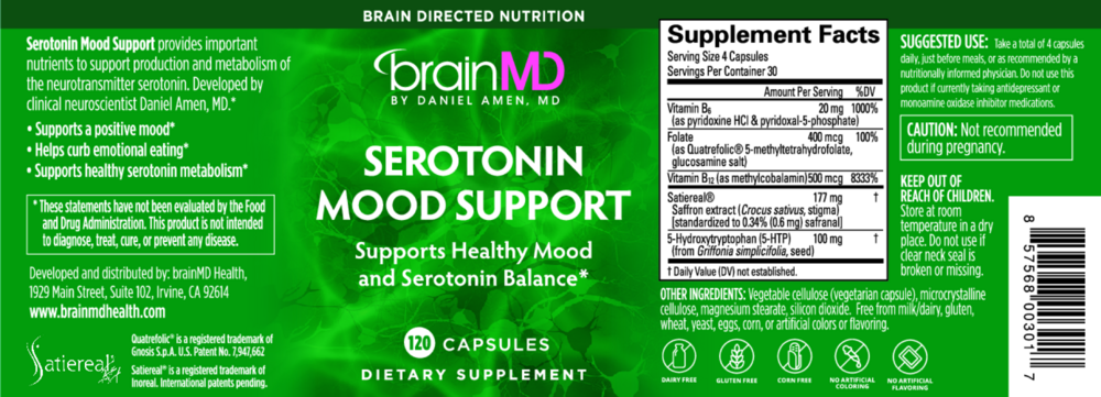 Product image for Serotonin Mood Support.