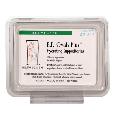 EP Ovals Plus 16 suppositories