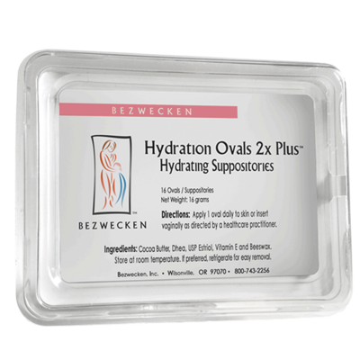 Hydration Ovals 2X Plus (California Only) 16 suppositories
