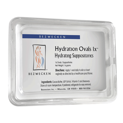 Hydration Ovals 1X (California Only) 16 suppositories
