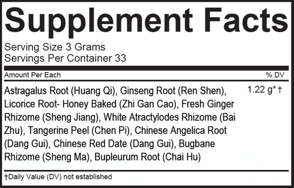 Product image for Bu Zhong Yi Qi Tang (Tonifly the Middle.