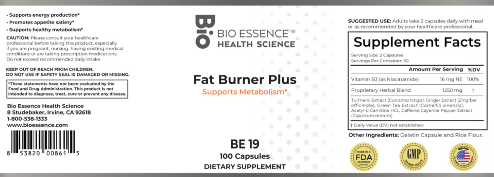 Product image for Fat Burner Plus.