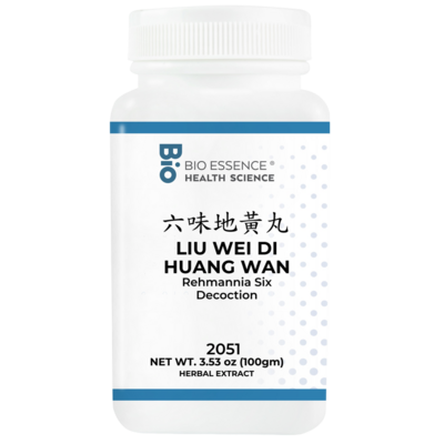 Liu Wei Di Huang Wan (Six Ingredient wit 100 Grams