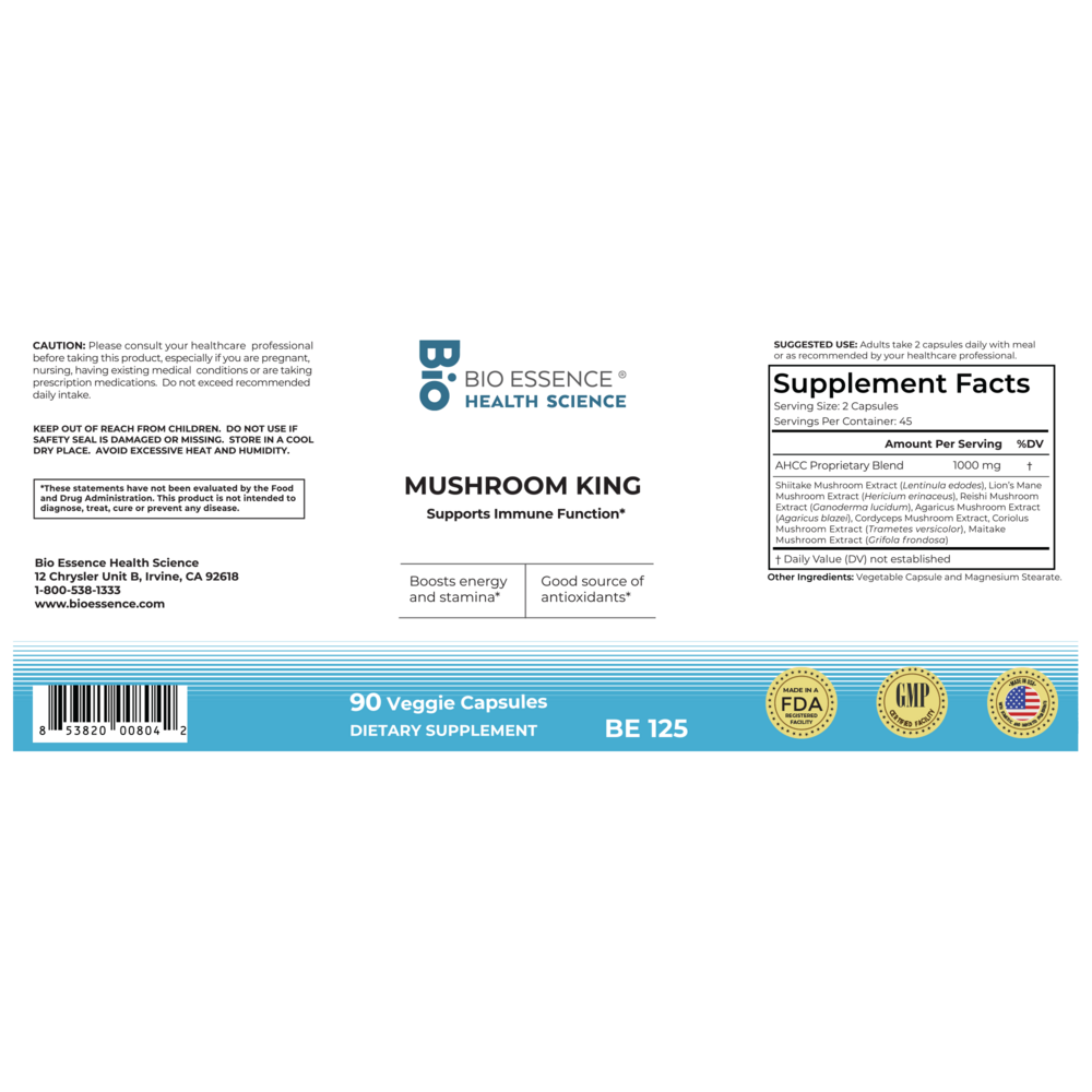 Product image for Mushroom King.