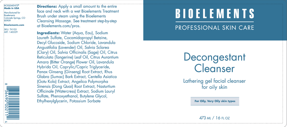 Product image for Decongestant Cleanser.