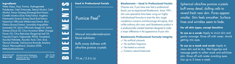 Product image for Pumice Peel.