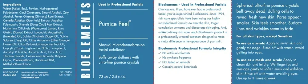Product image for Pumice Peel.