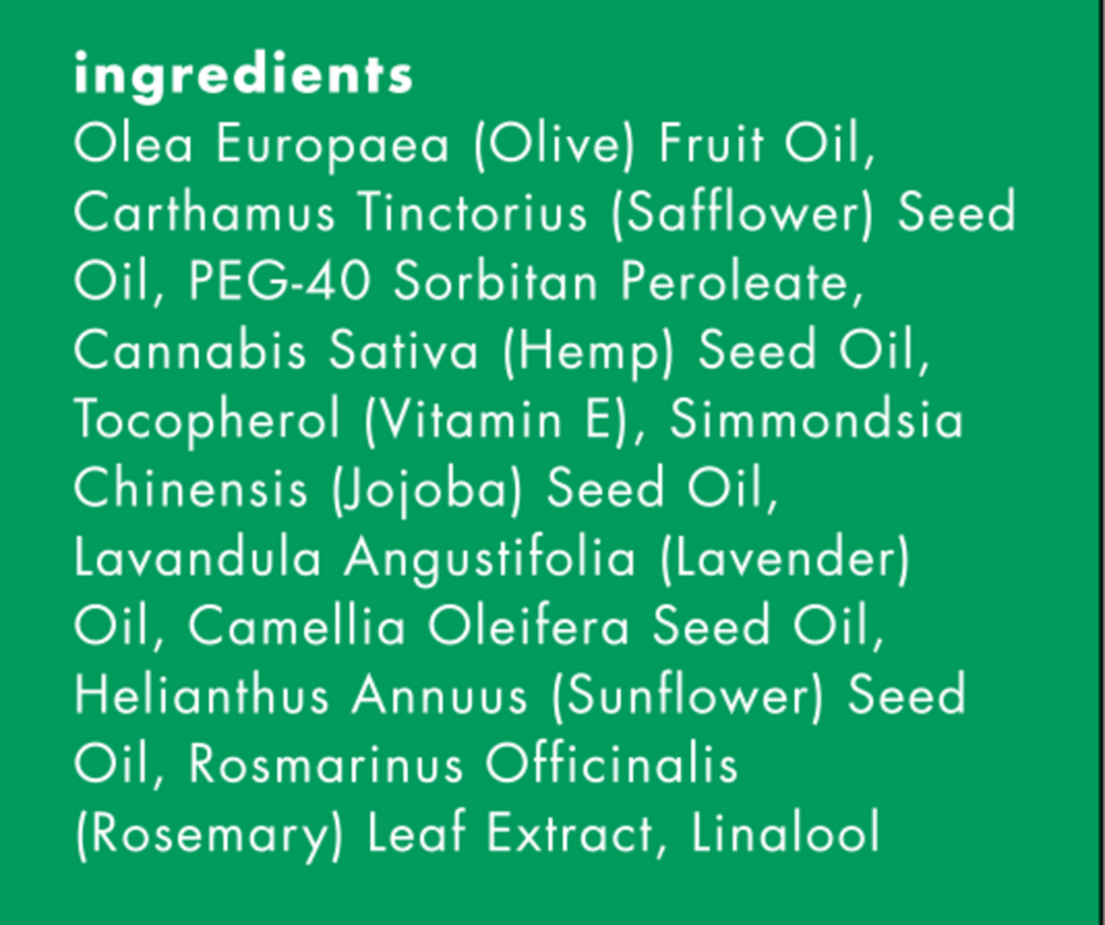 Product image for Sensitive Skin Cleansing Oil.