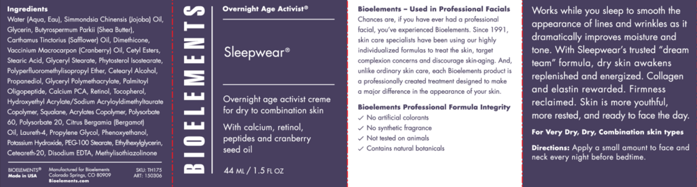 Product image for Sleepwear.