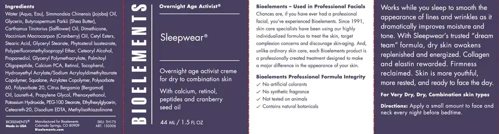 Product image for Sleepwear.