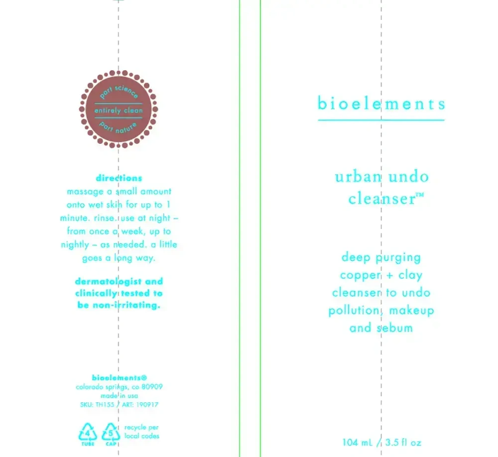 Product image for Urban Undo Cleanser.