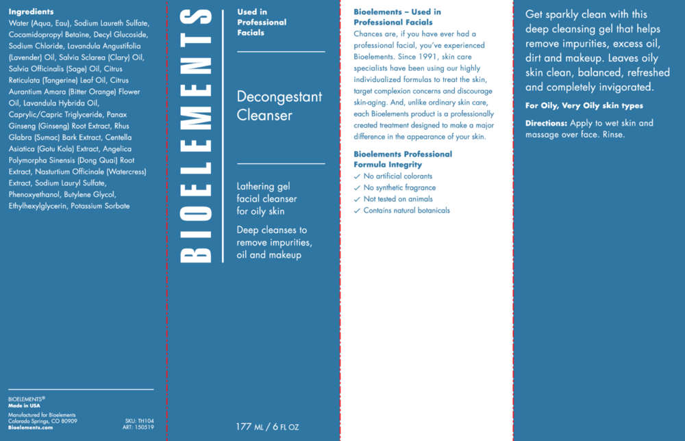 Product image for Decongestant Cleanser.