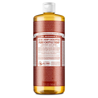 Eucalyptus Pure-Castile Soap 32 Ounces