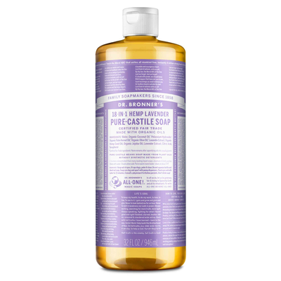 Lavender Pure-Castile Soap 32 Ounces