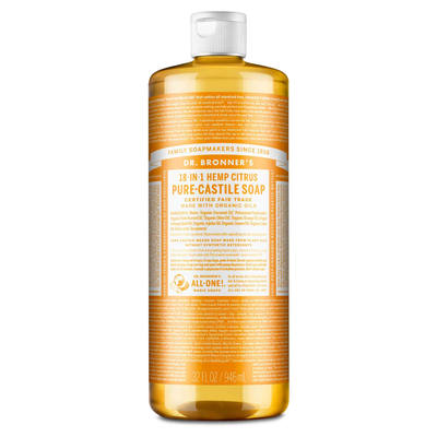 Product image for Citrus Pure-Castile Soap (32 Ounces). Discontinued.