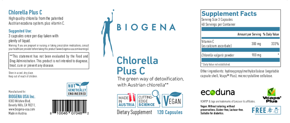 Product image for Chlorella Plus C.