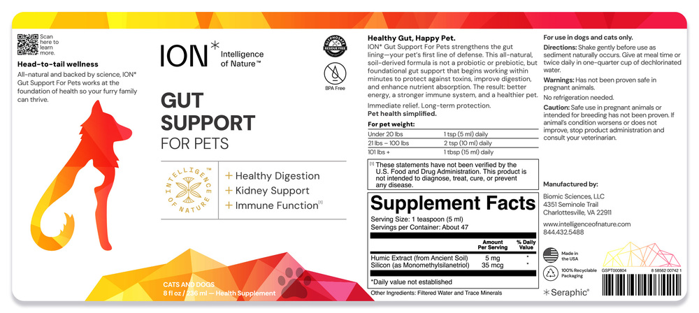 Product image for ION* Gut Support For Pets.